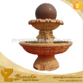landscape garden Carving Marble Fountain Ball for sale